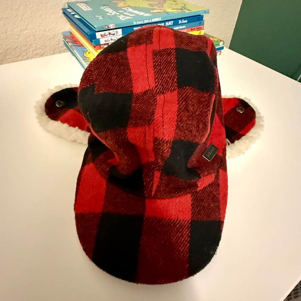 Igloo Red and Black Toddler Hat